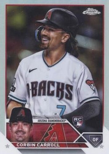 #USC220b Corbin Carroll - Arizona Diamondbacks - 2023 Topps Chrome Update Baseball