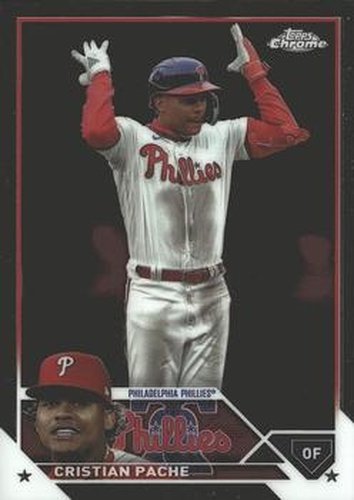 #USC24 Cristian Pache - Philadelphia Phillies - 2023 Topps Chrome Update Baseball