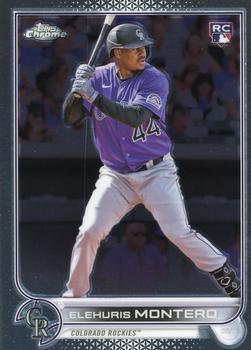 #USC24 Elehuris Montero - Colorado Rockies - 2022 Topps Chrome Update Baseball