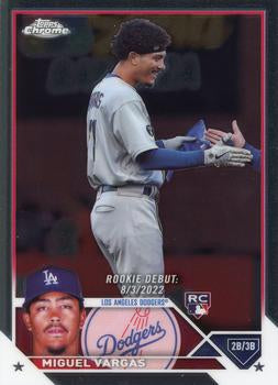 #USC33 Miguel Vargas - Los Angeles Dodgers - 2023 Topps Chrome Update Baseball