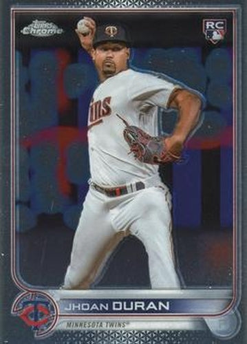 #USC34 Jhoan Duran - Minnesota Twins - 2022 Topps Chrome Update Baseball