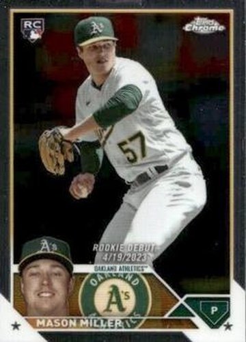 #USC39 Mason Miller - Oakland Athletics - 2023 Topps Chrome Update Baseball