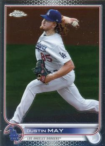 #USC40 Dustin May - Los Angeles Dodgers - 2022 Topps Chrome Update Baseball