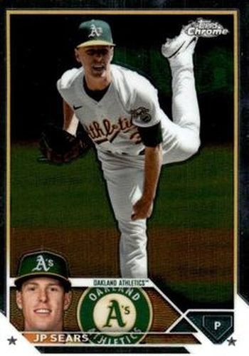 #USC42 JP Sears - Oakland Athletics - 2023 Topps Chrome Update Baseball