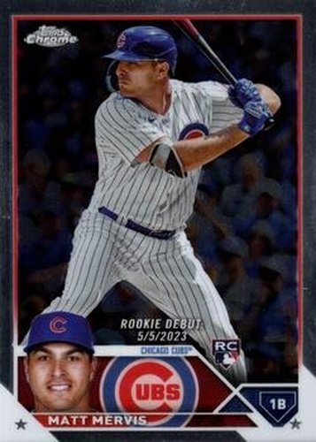 #USC44 Matt Mervis - Chicago Cubs - 2023 Topps Chrome Update Baseball