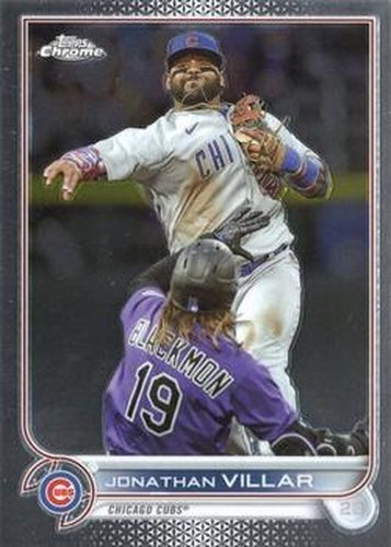 #USC44 Jonathan Villar - Chicago Cubs - 2022 Topps Chrome Update Baseball