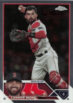#USC46 Connor Wong - Boston Red Sox - 2023 Topps Chrome Update Baseball