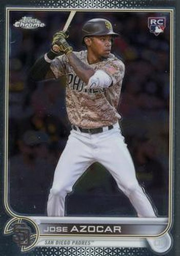 #USC46 Jose Azocar - San Diego Padres - 2022 Topps Chrome Update Baseball