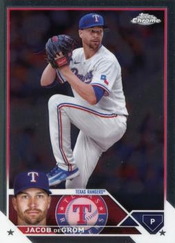 #USC50b Jacob deGrom - Texas Rangers - 2023 Topps Chrome Update Baseball