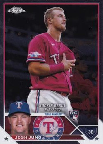 #USC51 Josh Jung - Texas Rangers - 2023 Topps Chrome Update Baseball