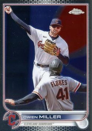 #USC52 Owen Miller - Cleveland Guardians - 2022 Topps Chrome Update Baseball