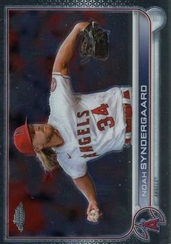 #USC60 Noah Syndergaard - Los Angeles Angels - 2022 Topps Chrome Update Baseball