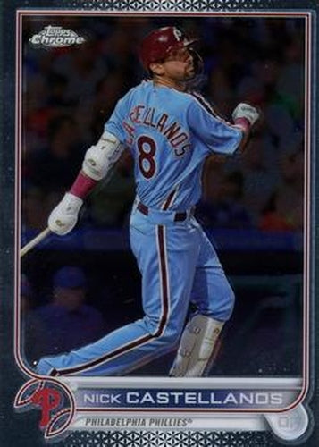 #USC67 Nick Castellanos - Philadelphia Phillies - 2022 Topps Chrome Update Baseball