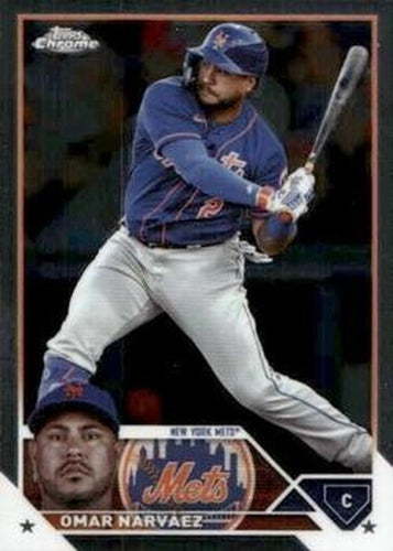 #USC69 Omar Narváez - New York Mets - 2023 Topps Chrome Update Baseball