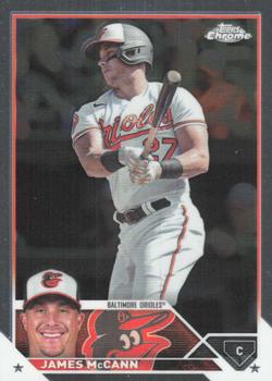#USC7 James McCann - Baltimore Orioles - 2023 Topps Chrome Update Baseball
