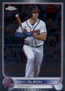#USC72 Matt Olson - Atlanta Braves - 2022 Topps Chrome Update Baseball