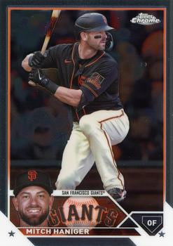 #USC73 Mitch Haniger - San Francisco Giants - 2023 Topps Chrome Update Baseball