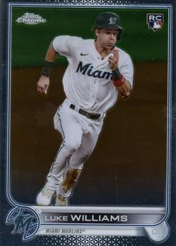 #USC75 Luke Williams - Miami Marlins - 2022 Topps Chrome Update Baseball