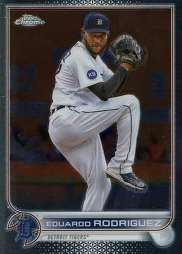 #USC77 Eduardo Rodriguez - Detroit Tigers - 2022 Topps Chrome Update Baseball