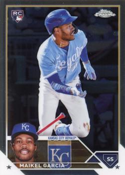 #USC8 Maikel Garcia - Kansas City Royals - 2023 Topps Chrome Update Baseball