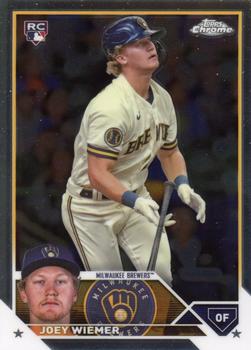 #USC80 Joey Wiemer - Milwaukee Brewers - 2023 Topps Chrome Update Baseball