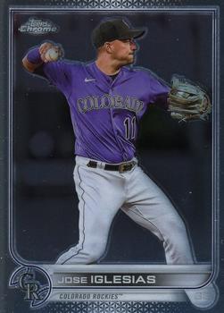 #USC80 Jose Iglesias - Colorado Rockies - 2022 Topps Chrome Update Baseball