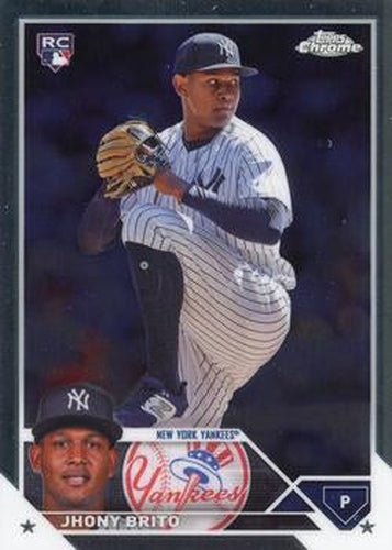 #USC81 Jhony Brito - New York Yankees - 2023 Topps Chrome Update Baseball