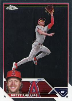 #USC84 Brett Phillips - Los Angeles Angels - 2023 Topps Chrome Update Baseball