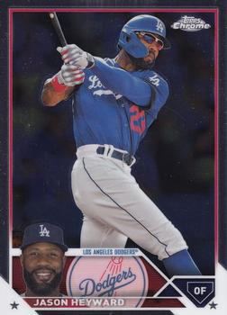 #USC88 Jason Heyward - Los Angeles Dodgers - 2023 Topps Chrome Update Baseball