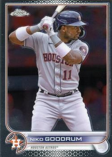 #USC8 Niko Goodrum - Houston Astros - 2022 Topps Chrome Update Baseball