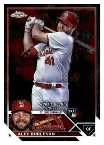 #USC90 Alec Burleson - St. Louis Cardinals - 2023 Topps Chrome Update Baseball