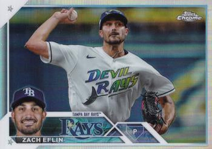 #USC97 Zach Eflin - Tampa Bay Rays - 2023 Topps Chrome Update Baseball