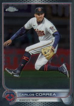 #USC98 Carlos Correa - Minnesota Twins - 2022 Topps Chrome Update Baseball