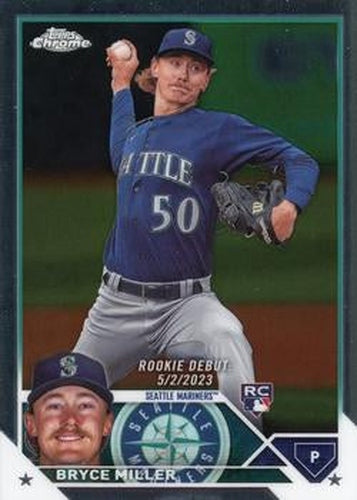 #USC99 Bryce Miller - Seattle Mariners - 2023 Topps Chrome Update Baseball