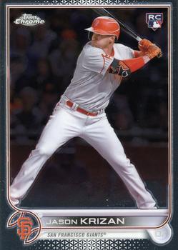 #USC9 Jason Krizan - San Francisco Giants - 2022 Topps Chrome Update Baseball