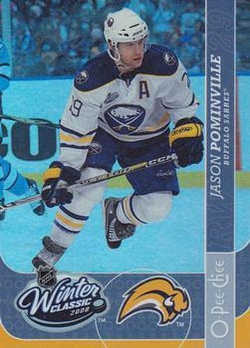 #WC29 Jason Pominville - Buffalo Sabres - 2008-09 O-Pee-Chee - Winter Classic Highlights Hockey
