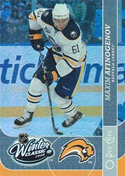 #WC30 Maxim Afinogenov - Buffalo Sabres - 2008-09 O-Pee-Chee - Winter Classic Highlights Hockey