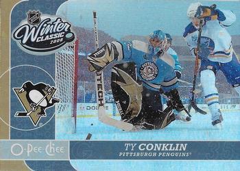 #WC5 Ty Conklin - Pittsburgh Penguins - 2008-09 O-Pee-Chee - Winter Classic Highlights Hockey