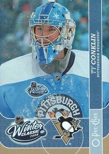 #WC6 Ty Conklin - Pittsburgh Penguins - 2008-09 O-Pee-Chee - Winter Classic Highlights Hockey