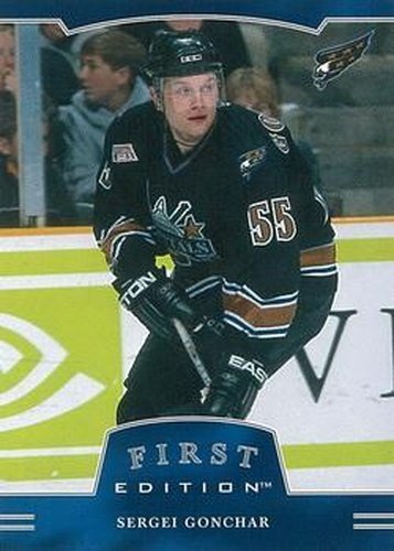 #2 Sergei Gonchar - Washington Capitals - 2002-03 Be a Player First Edition Hockey