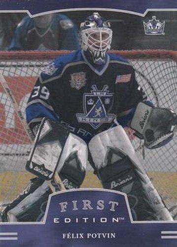 #4 Felix Potvin - Los Angeles Kings - 2002-03 Be a Player First Edition Hockey