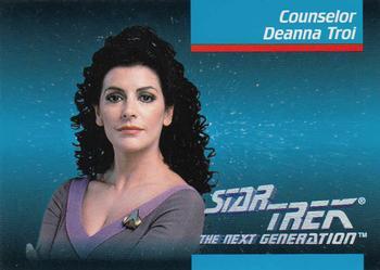 #9 Counselor Deanna Troi - 1992 Impel Star Trek: The Next Generation