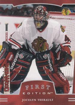 #14 Jocelyn Thibault - Chicago Blackhawks - 2002-03 Be a Player First Edition Hockey