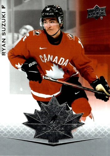 #9 Ryan Suzuki - Canada - 2021-22 Upper Deck Team Canada Juniors Hockey