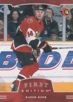 #15 Radek Bonk - Ottawa Senators - 2002-03 Be a Player First Edition Hockey