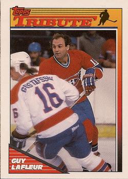 #1 Guy Lafleur - Montreal Canadiens - 1991-92 Topps Hockey