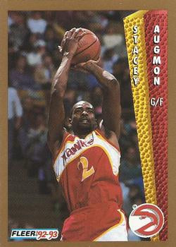 #1 Stacey Augmon - Atlanta Hawks - 1992-93 Fleer Basketball