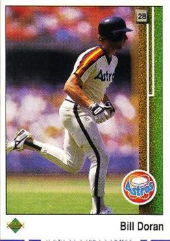 #101 Bill Doran - Houston Astros - 1989 Upper Deck Baseball
