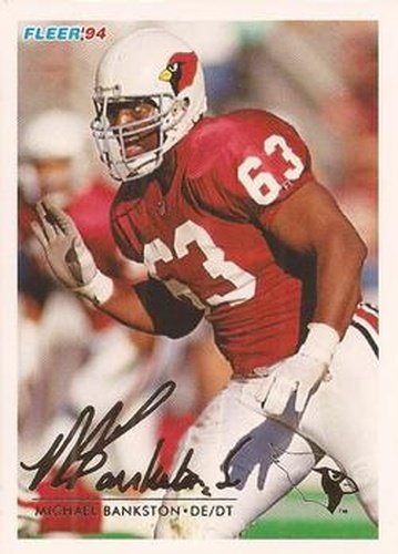 #1 Michael Bankston - Arizona Cardinals - 1994 Fleer Football