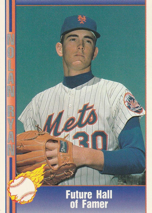 #1 Nolan Ryan - New York Mets - 1991 Pacific Nolan Ryan Texas Express I Baseball